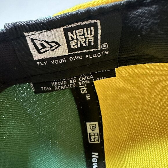New Era Green Bay Packers NFL 9FIFTY Snapback Cap Hat NWT Flat Brim Football - Picture 6 of 7
